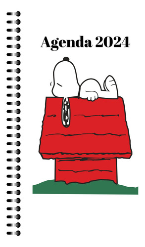 Agenda Semanal Snoopy ,personalizada