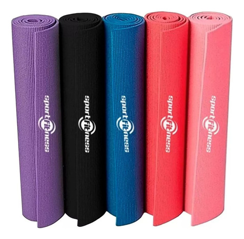 Colchoneta Yoga Mat Pilates Sportfitness 6mm Ejercicios Gym
