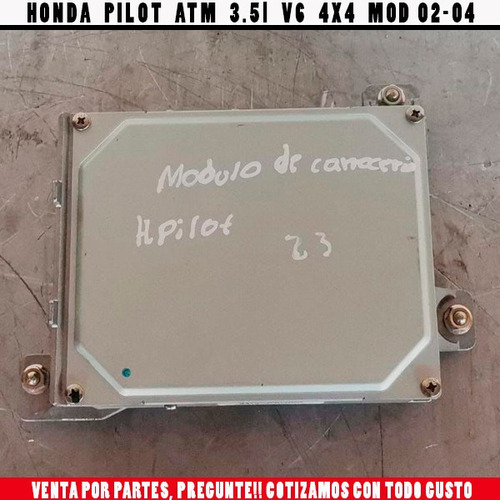 Modulo Control Traccion Honda 4x4 Pilot 3.5l Modelo 2002 -04