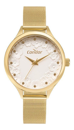 Relógio Condor Feminino Co2036mwi/4d Casual Mesh