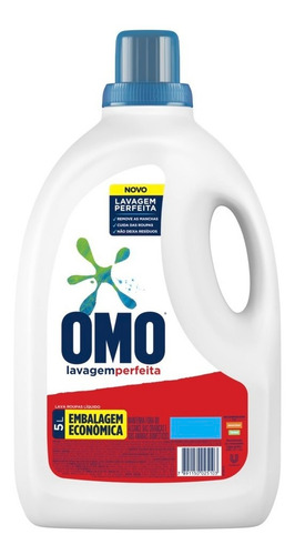Lava-roupas Líquido Omo Lavagem Perfeita 5l
