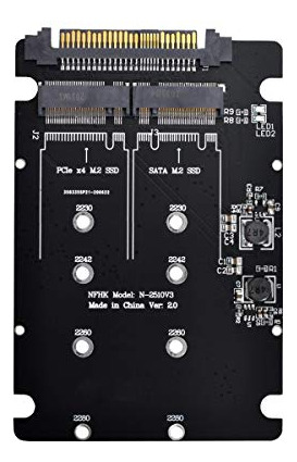 Adaptador Chenyang Cy Pcie A Sata Sff-8639 Nvme U.2 A Combo