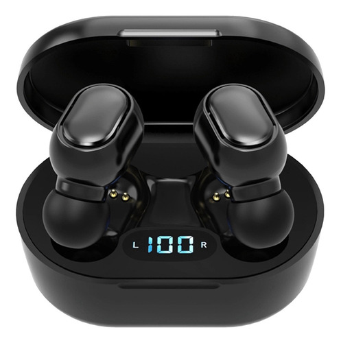 Auriculares Inalámbricos Bluetooth 5.0 Negros E7s