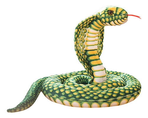 Juguete De Peluche De Serpiente, Cobra Y Serpiente Falsa De