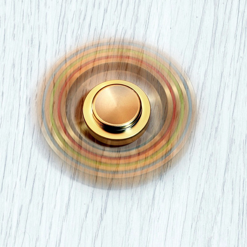 Hand Spinner Fidget Metal Cobre Profesional !!