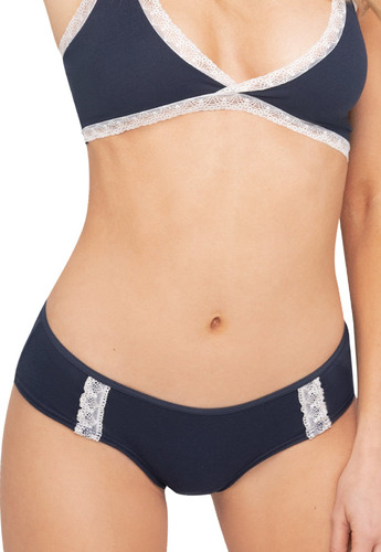 Cachetero Para Mujer Azul Navy Rutta