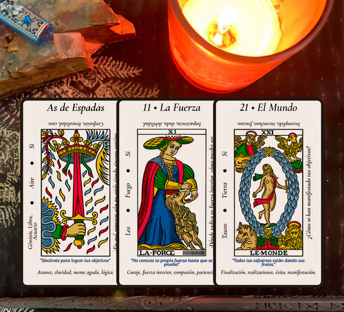 Tarot Marsella Con Significados Principiantes En Español