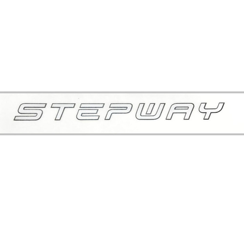 Etiqueta Adesivo Emblema Traseiro Renault Sandero Stepway
