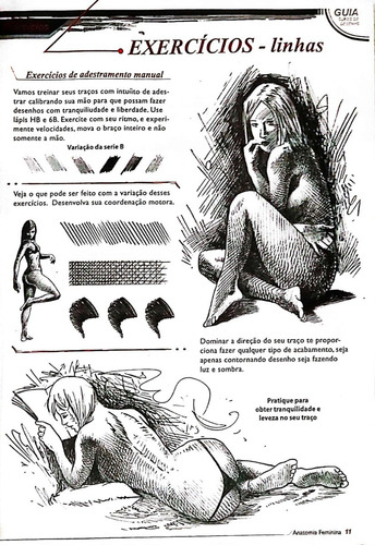 Guia Curso Básico De Desenho - Anatomia Feminina