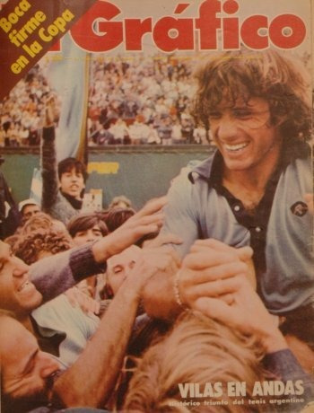 El Grafico 3004 Boca Juniors 2 Defensor 0 Copa Lib 1977