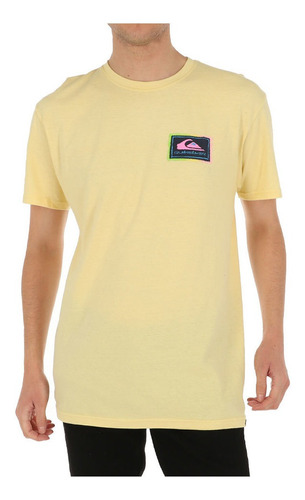 Polera Quiksilver Wide World Square Hombre Sunlight