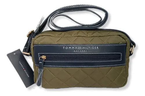 Tommy Hilfiger Bolsa De Mujer Crossbody Textil Acolchada Env o