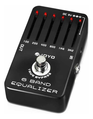 Pedal Ecualizador De 6 Bandas Joyo