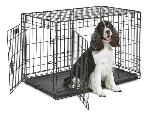 Imagen 4 de 4 de Jaula Metalica Plegable Perros Ferplast Dog-inn Grande