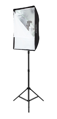 Paraguas Reflector Flash 50cm X 70cm + Tripode + Soporte