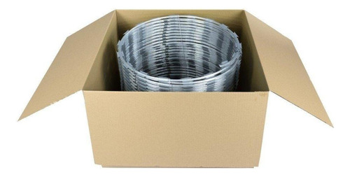 Kit Concertina Simples C Guia 30cm Galvanizado Tratado Facil