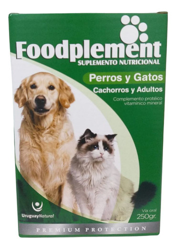 Suplemento Nutricional Para Perros Y Gatos Foodplement 250 G