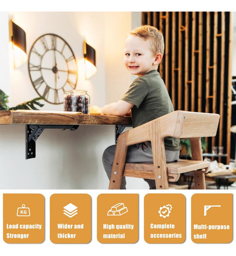 Hinge Para Mesa Plegable De 90 Grados Con Cierre Automático