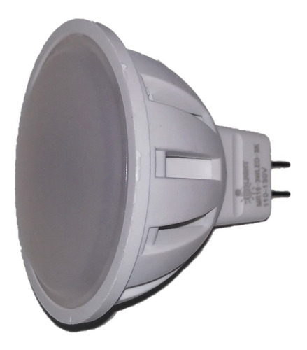 Pack - Bombillo Led Dicroico - Mr16 -3w, Luz Blanca Calida