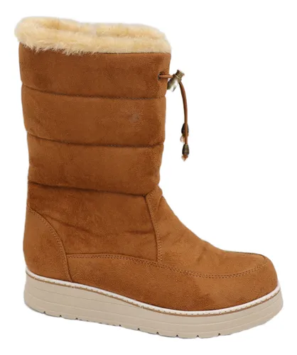 comprar Bota De Peluche Para Dama Calientitas Invierno Frio