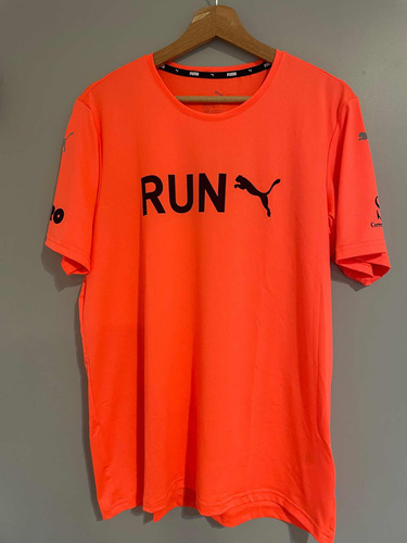 Puma Remera Running Run Talle M Nueva Fosforescente