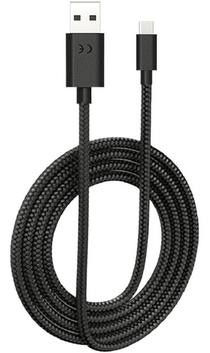 Cabo Usb Tecido 1 Metro Flexível Para Samsung M52