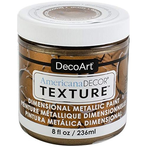 Textura Metálica 8oz, Bronce Oscuro