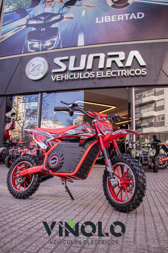 Mini Moto Electrica Ninos Sunra Envios + Casco / E