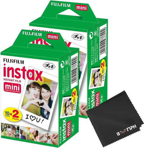 Película Para Cámara Instantánea Fujifilm Instax Mini: 40 To