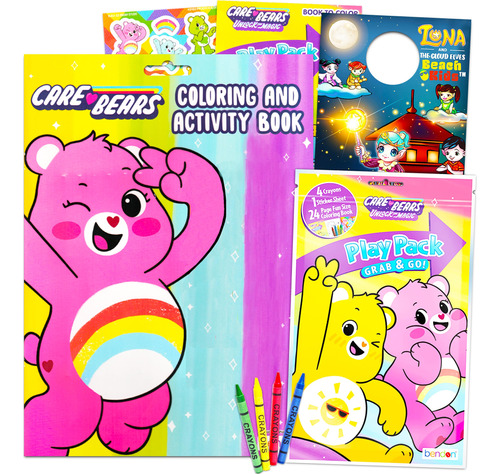 Bendon Publishing Care Bears - Juego De Libros Para Colorea.