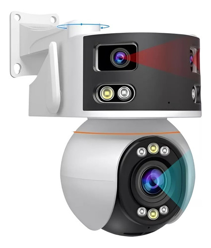 Camara Triple Exterior Ip Sh055b 8mp Fixed Lens