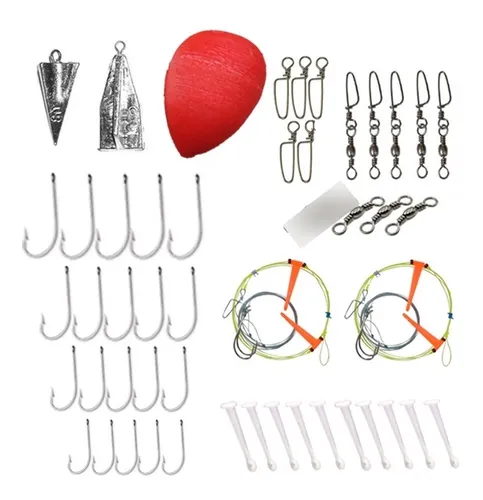 comprar Kit Accesorios Pesca Variada Rio Lineas Plomadas Anzuelos