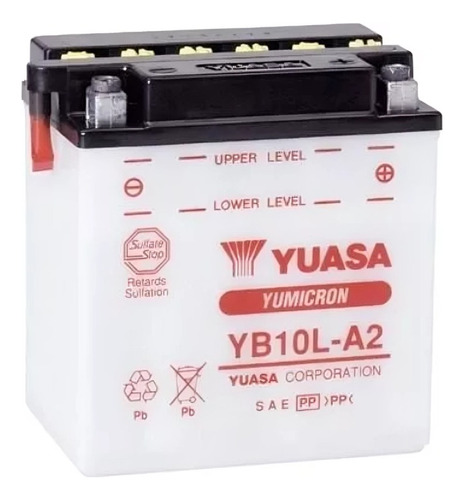Bateria Yuasa Yb10l-a2 Kawasaki Suzuki Yamaha Y Mas
