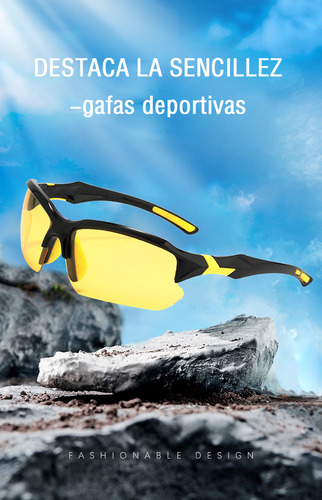 Gafas De Sol Polarizadas De Media Montura Para Ciclismo