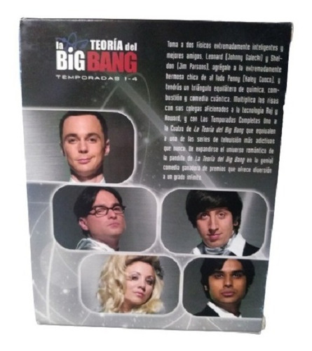 The Big Bang Theory Temporada 1-4 Nueva Blu-ray