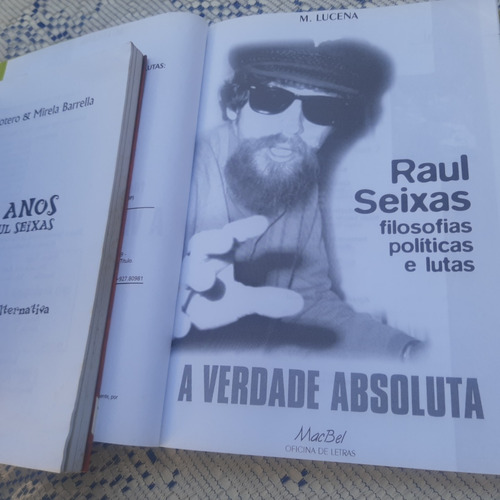 Raul Seixas A Verdade Absoluta + 10 Anos Sem Raul 2 Livros