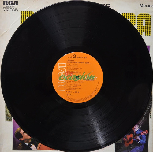 33 Éxitos De Pepe Jara (1973), Album 3 Discos Lp, Rca Victor (Usado)