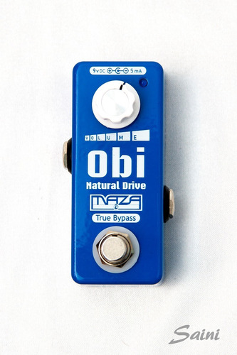 Pedal De Efecto Overdrive Mazafx Obi Natural Drive