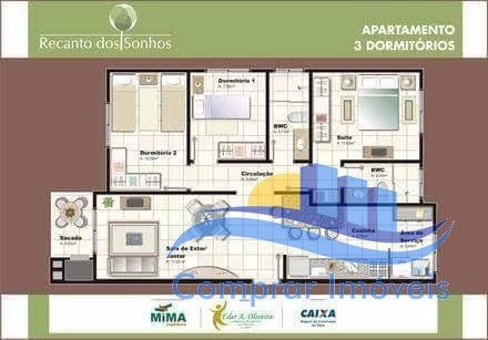 Imagem 10 de 11 de Apartamento - Passa Vinte - Ref: 325 - V-325