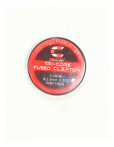 10 Resistencias Calentamiento Ni80 .32ohm Tri-core Coilo Rta