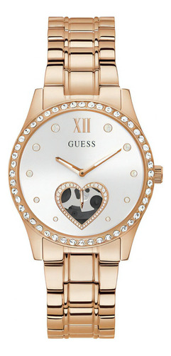 Reloj Dama Guess Original Accesorios Mujer Joyeria Dama Color De La Correa Oro Rosa Color Del Bisel Oro Rosa Color Del Fondo Oro Rosa