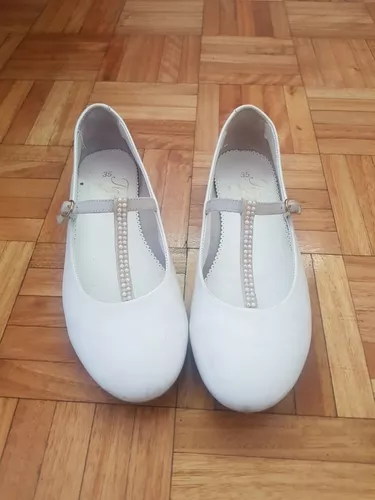 Zapatos De Nena De Fiesta/cortejo/comunión T35 | MercadoLibre