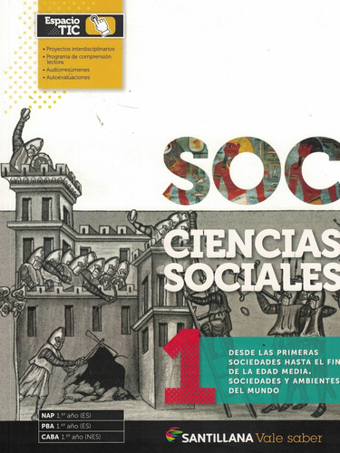 Sociales 1 Vale Saber - 2019-equipo Editorial-santillana