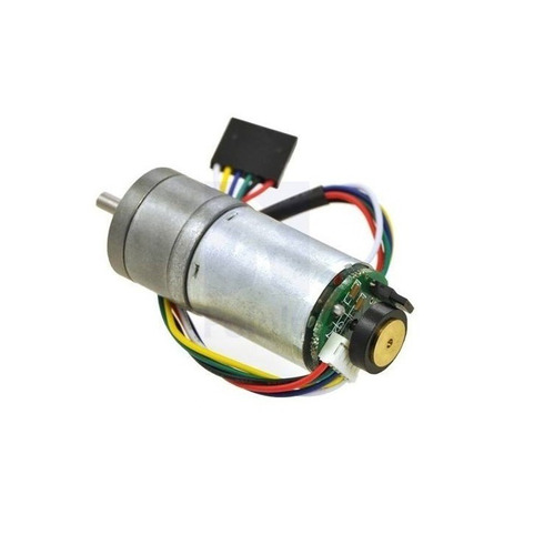 Motorreductor Con Encoder 25d 12v Original Pololu, Robotica