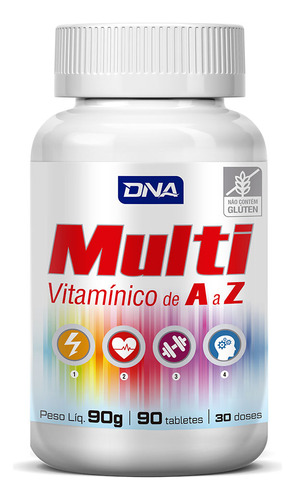 Multivitamínico Multi A-z 90 Tabletes