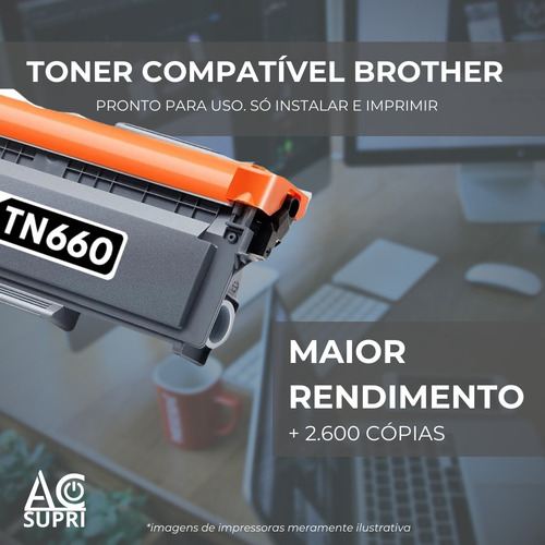 Kit 3 Toner Compativel Tn2340 -l2320d L2520 2740dw 2360dw