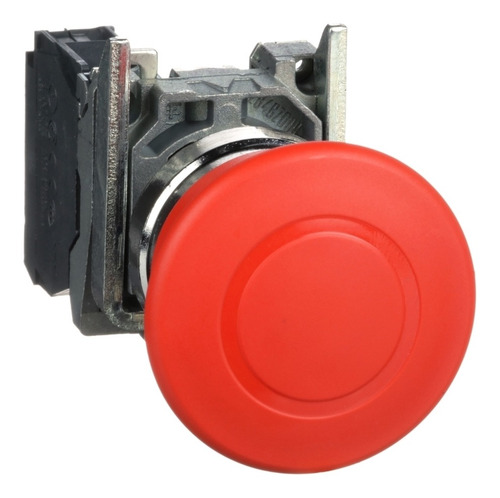 Red Ø40 Emergency Stop, Switching Off Ø22 Enclavado