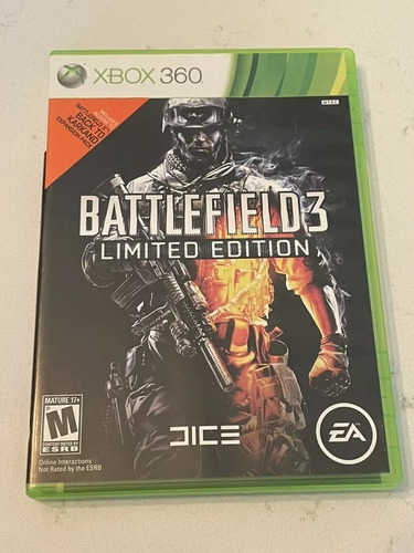 Battlefield 3 Limited Edition Xbox 360 2 Discos