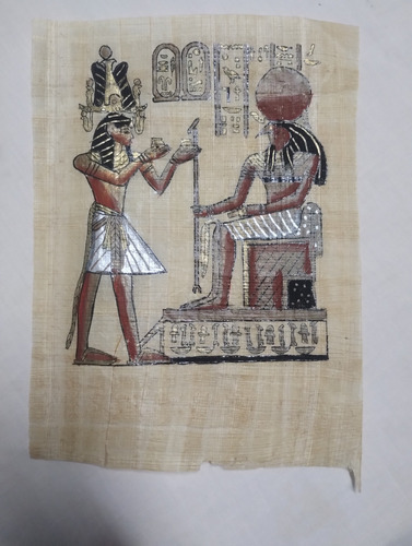 Lamina Papiro Egipcio Original Para Cuadros