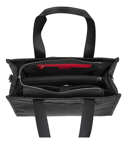 Bolsa Tote Cloe Javari I Grande Color Negro